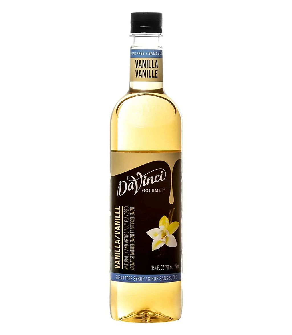 Ounce Sugar-Free Gourmet 25.5 Bottle 4) of (Pack DaVinci Vanilla, Syrup,