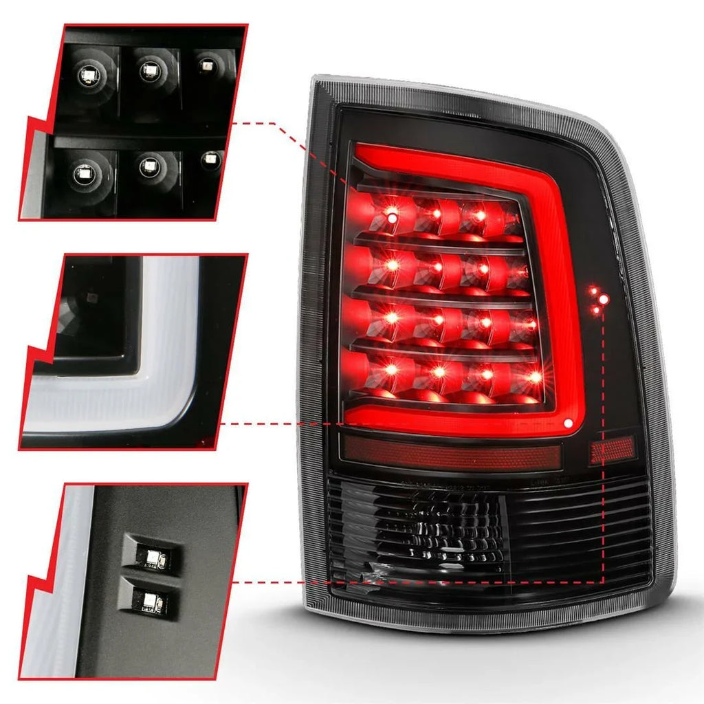 2009-2012 311318 RAM DODGE Light 1500, Fits 1500 Assembly 2014-2019 select: USA ANZO RAM Tail