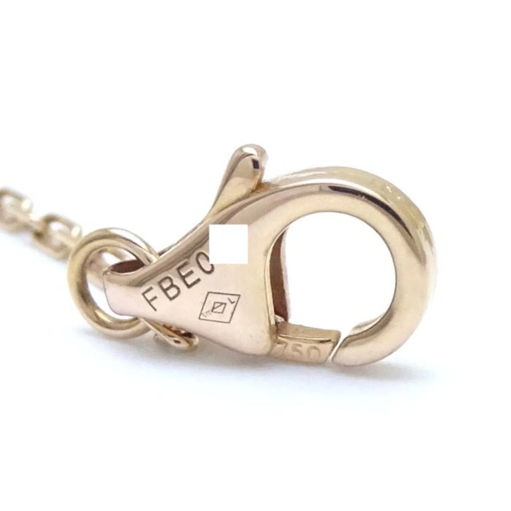 Necklace New) Heart Pre-Owned B7061200 Gold (Like K18 Trinity Three-Color Diamond CARTIER 291637