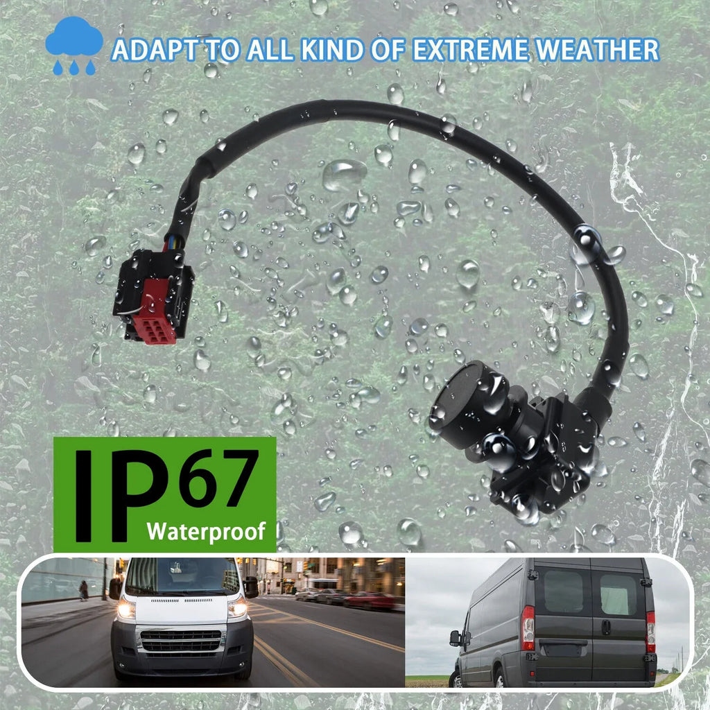 for Camera Reverse 2500 3.0L 1500 3.6L ProMaster 14-20 Ram Reversing 3500