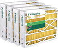 MERV Pleated AC Standard, for American 11 Air Furnace HVAC Filters Filterbuy Accumulair Honeywell, 24.5x27x5 and (4-Pack) Trane,