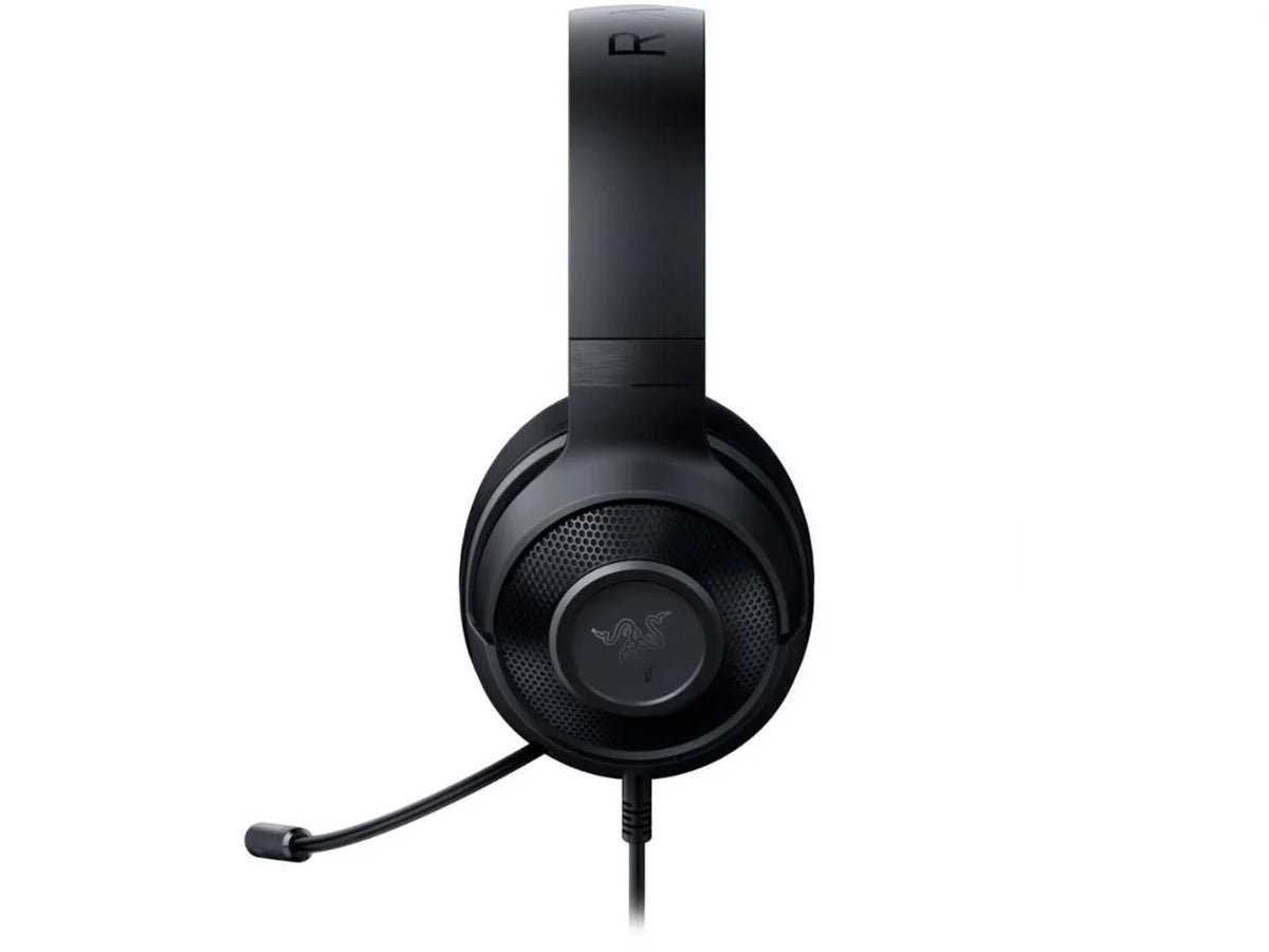 Headset: PS4, Microphone Gaming Lightweight Bendable Frame Sound Razer X Kraken Lite Classic 7.1 Black Surround Nintendo - PC, Capable Xbox, for Switch Cardioid Ultralight