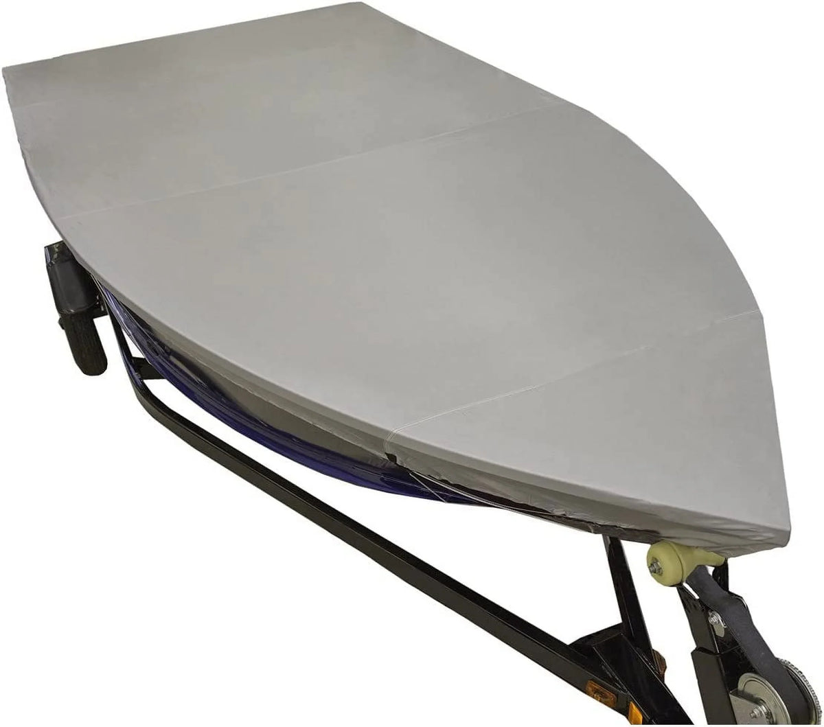 14' Fishing Boat - 16' Silver V-Hull Cover
