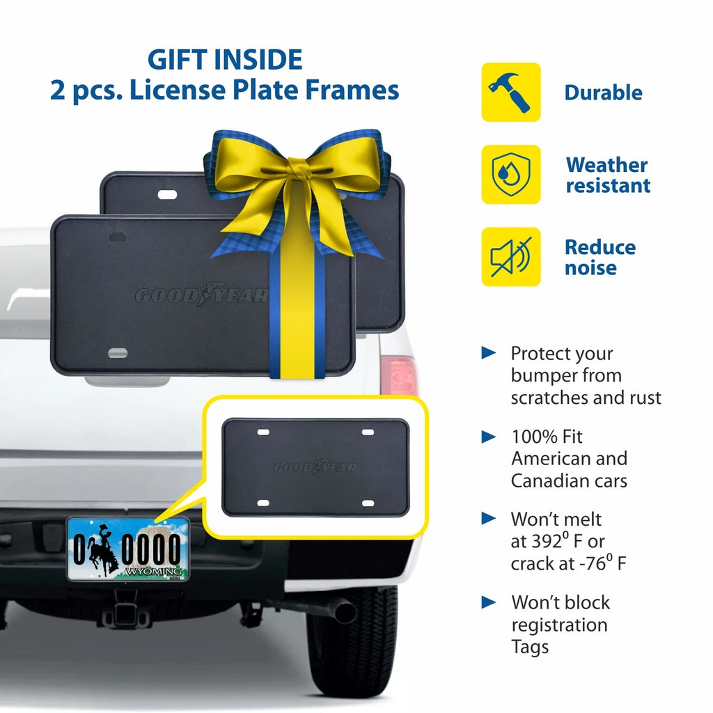 2500HD/3500HD Accessories,4 Cars,Vent Silverado Window 2007-2014 Deflectors for for Chevrolet(Chevy) Extended Visors Cab,Rain in-Channel Guards,Window Goodyear Deflector,Car Shatterproof pcs-GY007713