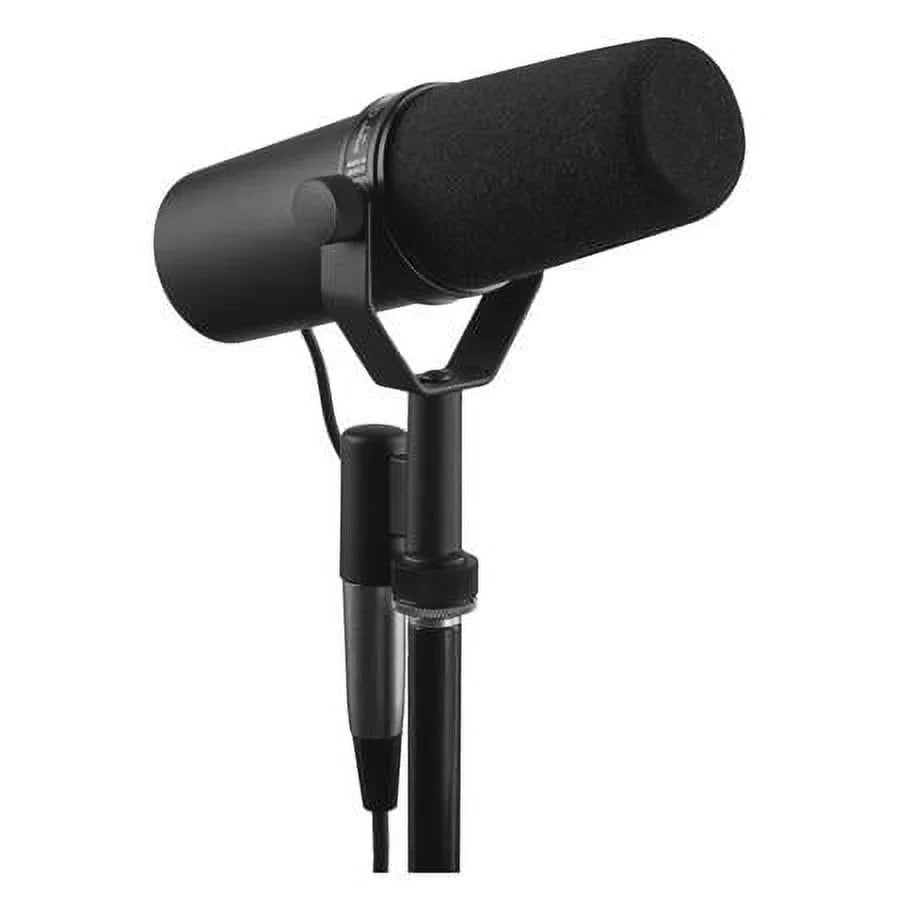 Broadcast Audio Production Headphones, 4x II Studio to RODECaster with Console F 4x XLR 4x Cable, SM7B Bundle 32BG Pro Integrated ATH-M50x Arm, Card 4x microSD Mic, M