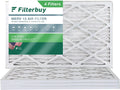 MERV 12x25x1 Air Pleated 13 Furnace Filters HVAC (4-Pack) Filterbuy AC