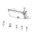 Forward New Module 68475159AG Mopar Camera 2021-2021 OE Facing Genuine