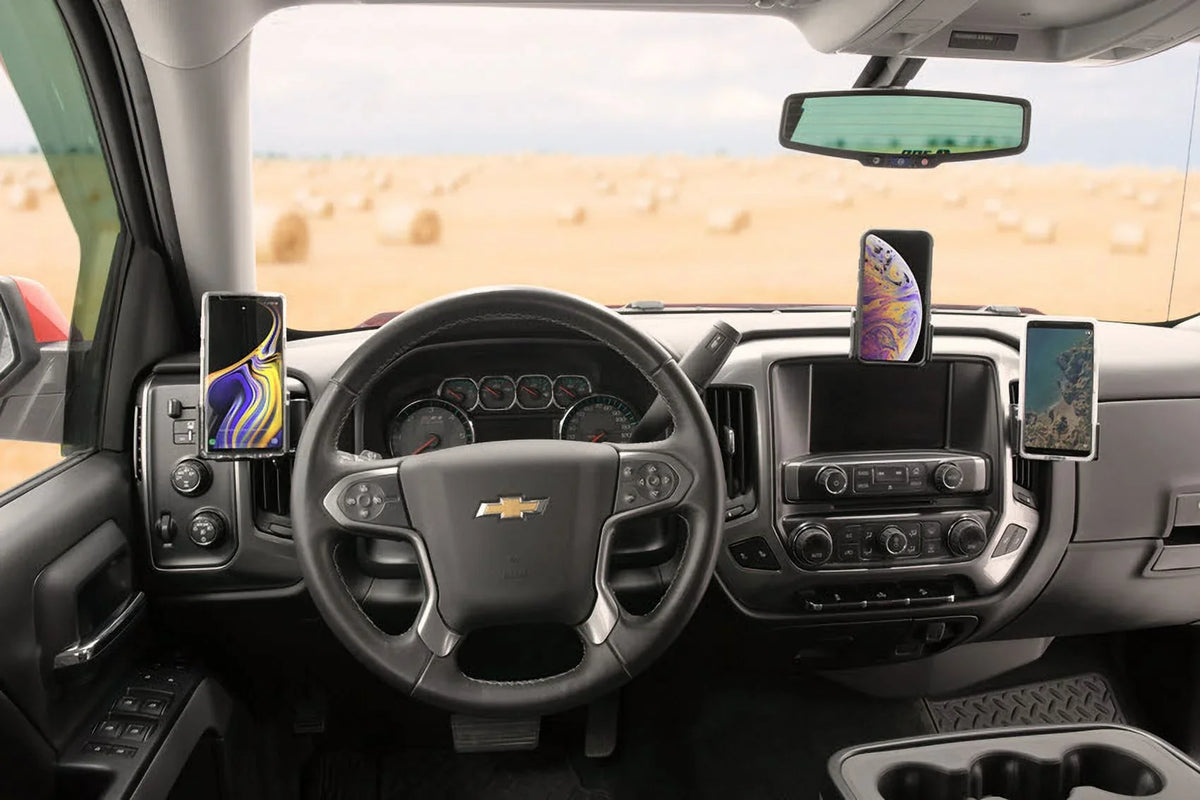 Compatible (Mounting Base 1500 Only) Scosche PC855014 ProClip Mount with 2014-2018 Silverado Dash Chevy Series Center