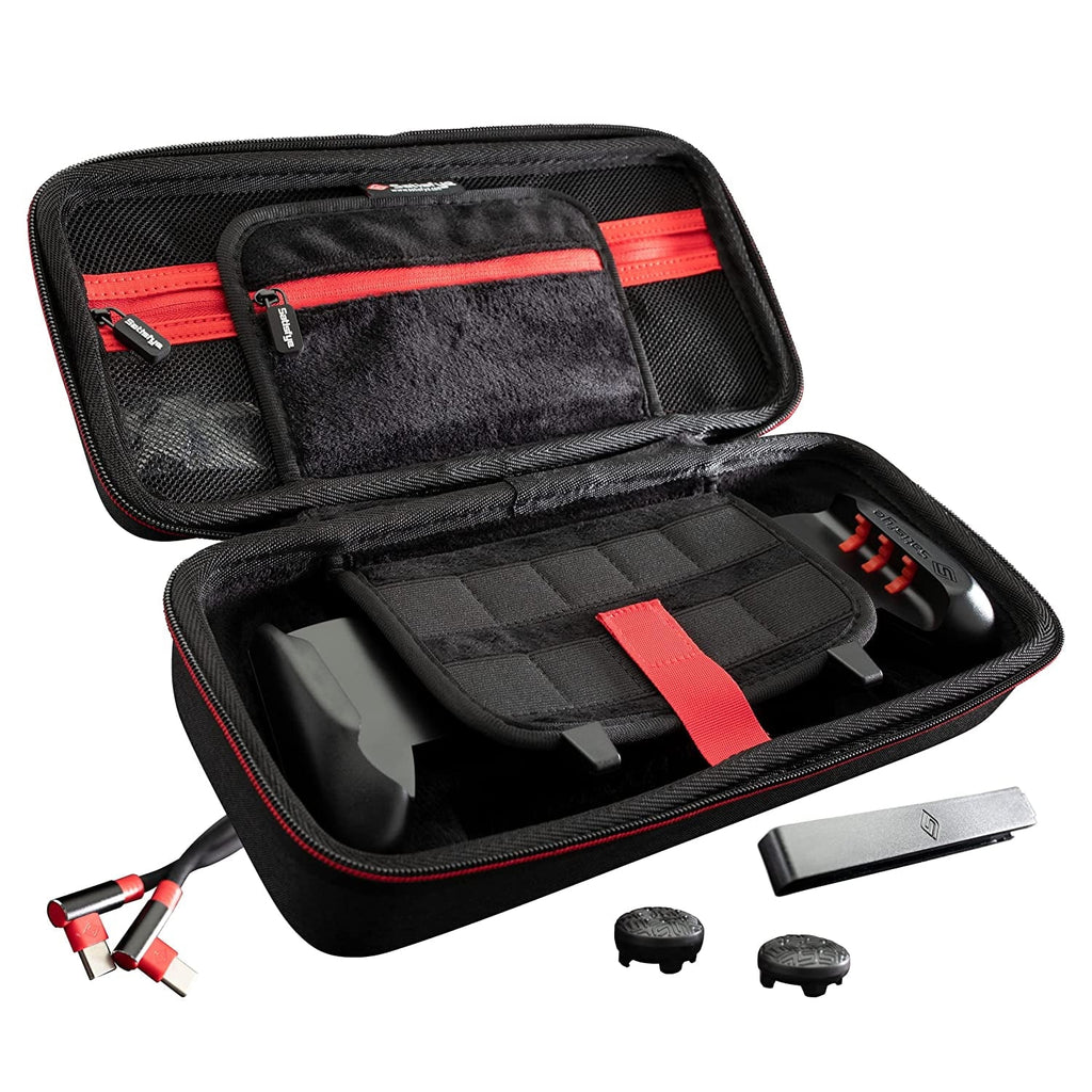 Low USB Bundle Thumbsticks+1 - Pro Elite Grip, C-C Bundle, Accessories 2 Elite Compatible ZenGrip Switch Gen Case Rail and OLED Cable. JoyCon Profile 3 Satisfye with The BONUS: includes: a