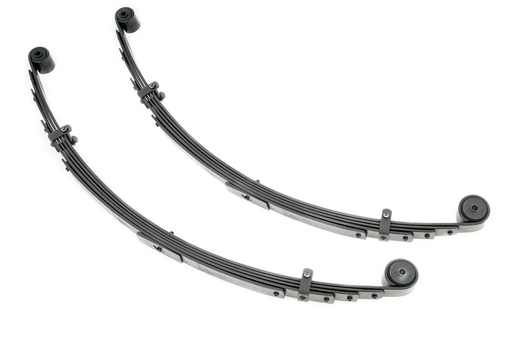 Rough Jeep for Cherokee - 8047Kit Springs 1984-2001 Country 4" Rear Leaf XJ