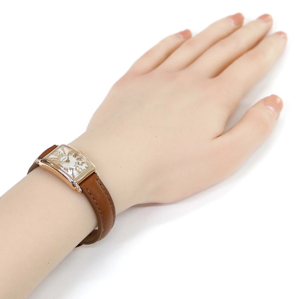 Pre-Owned Watch (Good) Long Muller FRANCK K18PG Ladies MOP2 802 Island MULLER Franck
