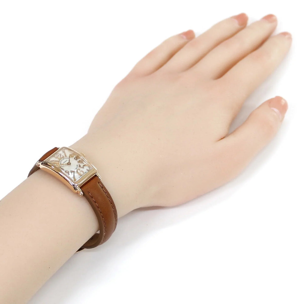 Pre-Owned Watch (Good) Long Muller FRANCK K18PG Ladies MOP2 802 Island MULLER Franck
