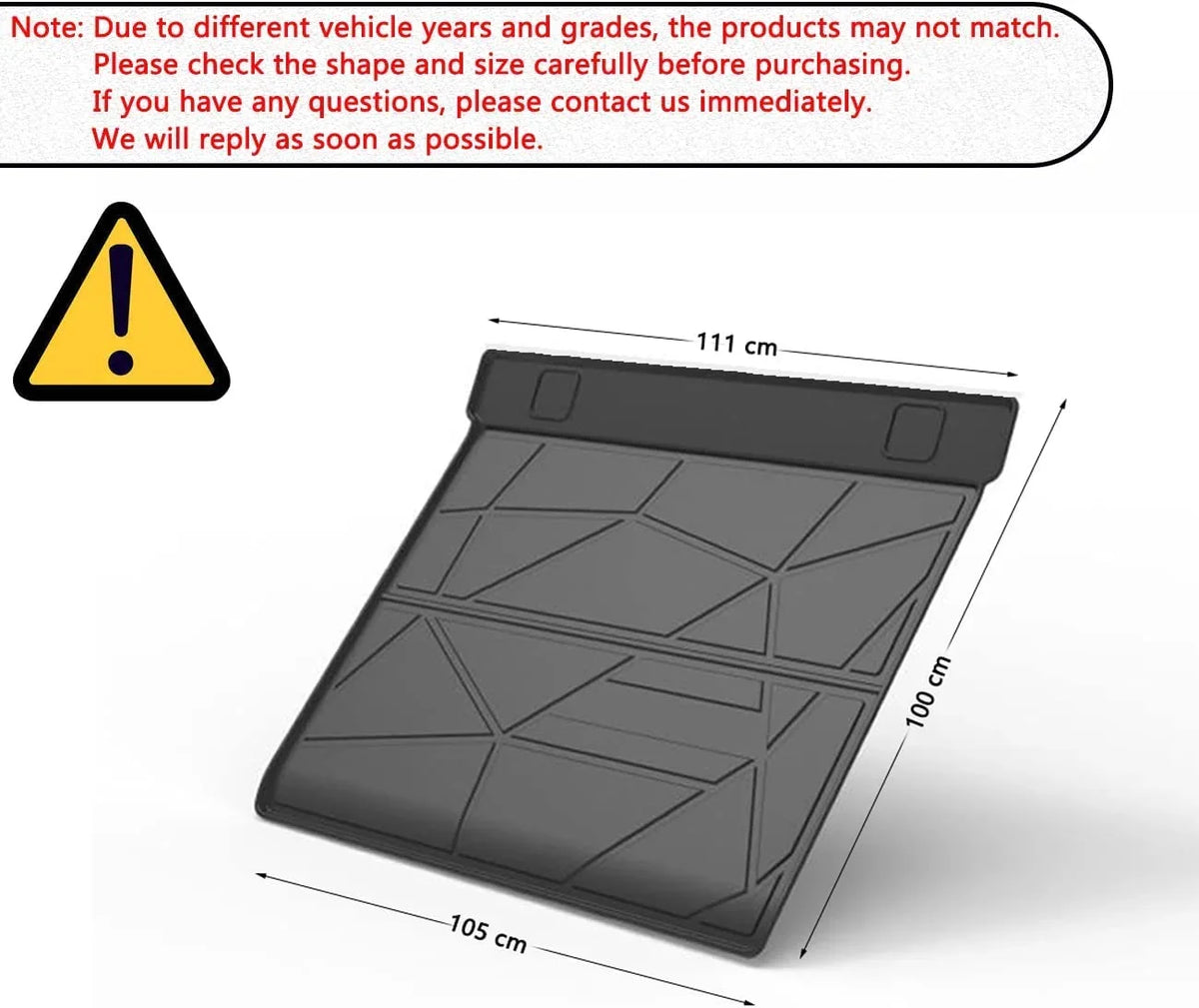 Hybrid Mats Liner CRV Cargo For 2017-2022 Cargo No All TPO Protection Honda Weather