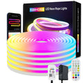 Works Room Music Flexible Neon For Living 9.8ft LED Alexa Decoraction IP67 Waterproof Lights Dimmable Outdoor CheDux DIY Sync Wall, With Function, Google, Strip Control And With Light Remote And