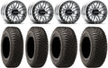 Mh 550 1000 Wheels Sportsman Tires Ryno 27" KM3 BFG Bdlk Raceline 850 14"