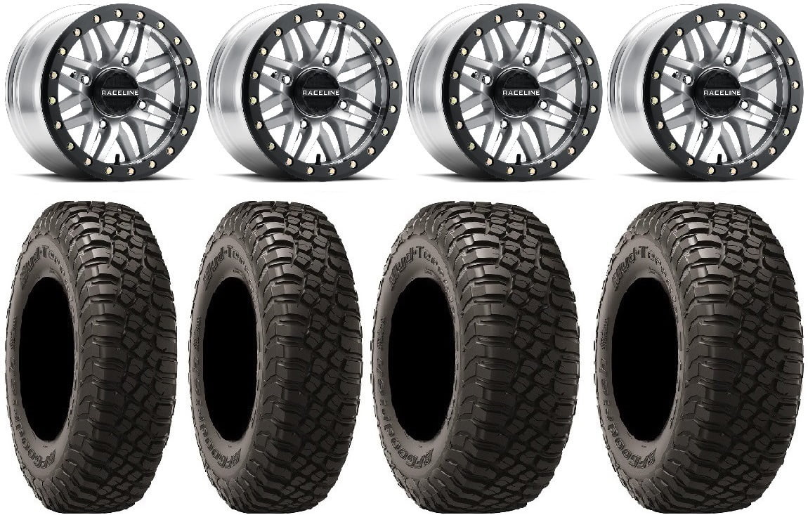 Mh 550 1000 Wheels Sportsman Tires Ryno 27" KM3 BFG Bdlk Raceline 850 14"