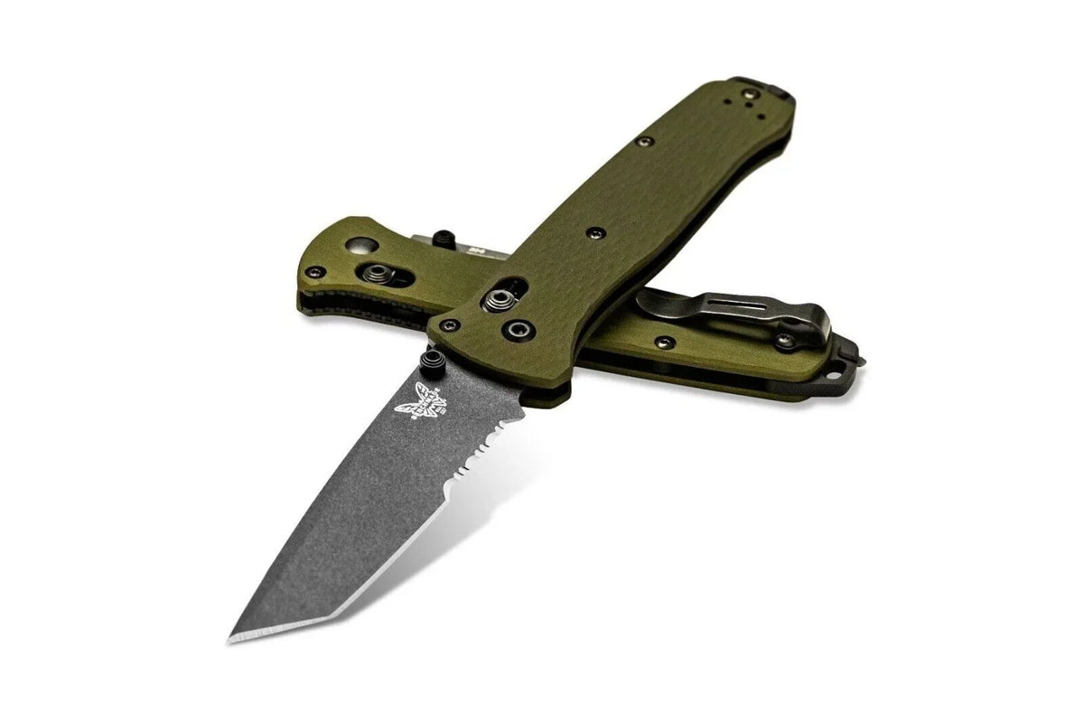 Tool Tanto Serrated Axis Knife Steel Bailout Grey 537SGY-1 Benchmade Super CPM-M4 Coated