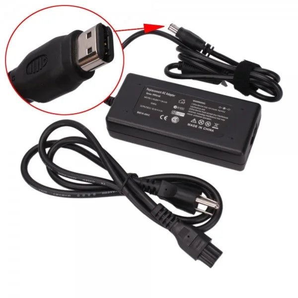 PPP014H 90W AC Charger for ZV5200 Adapter Cord Pavilion Compaq R4000 394210-001 ZX5000 394211-001 HP