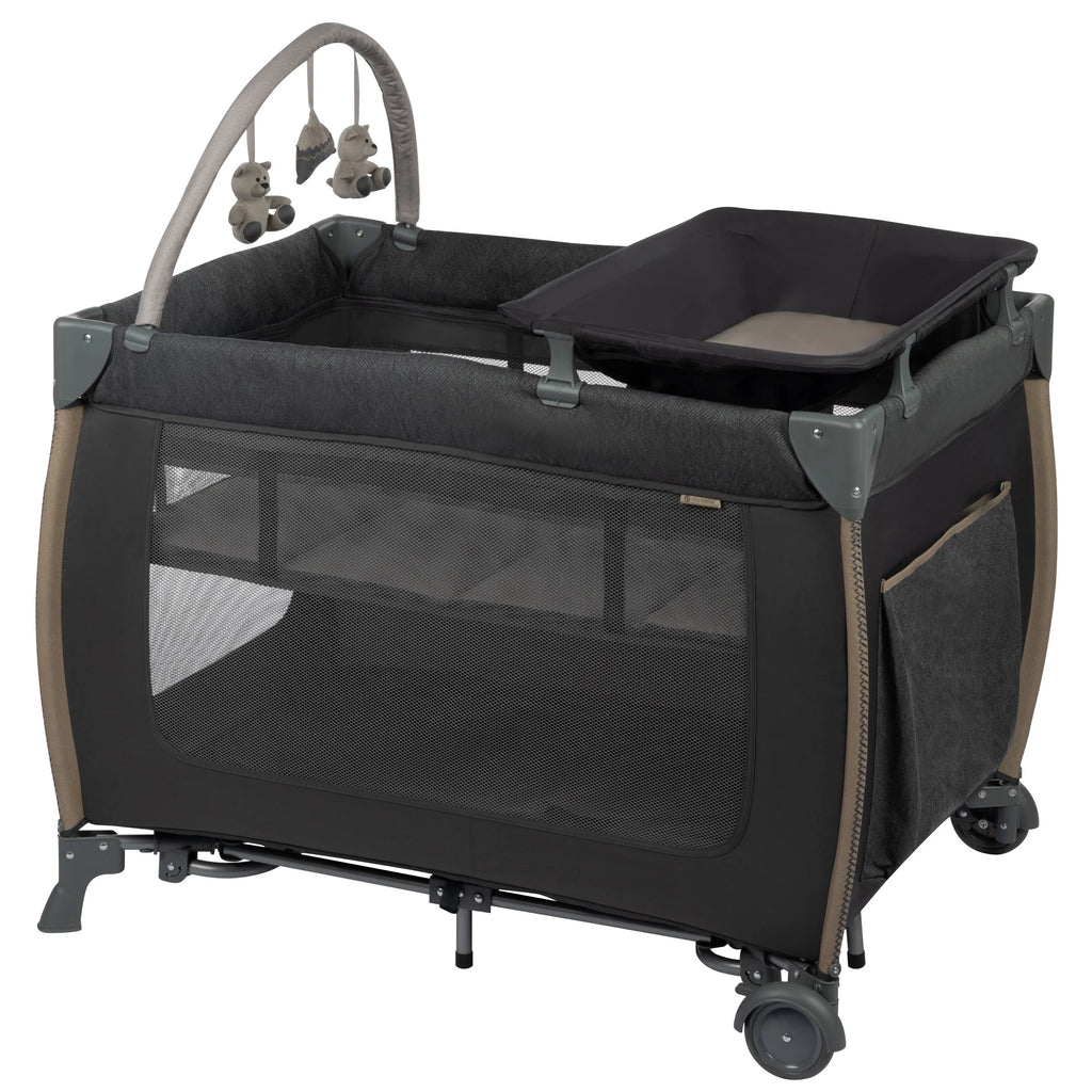 Size Yard Rocking Bassinet, with Full Castle Play Monbebe Point