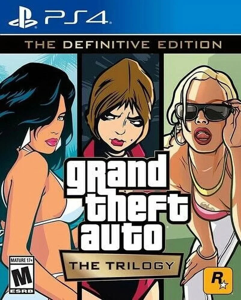 Grand PlayStation [New for Auto: Theft Game] The Video Trilogy Definitive The - 4 Edition