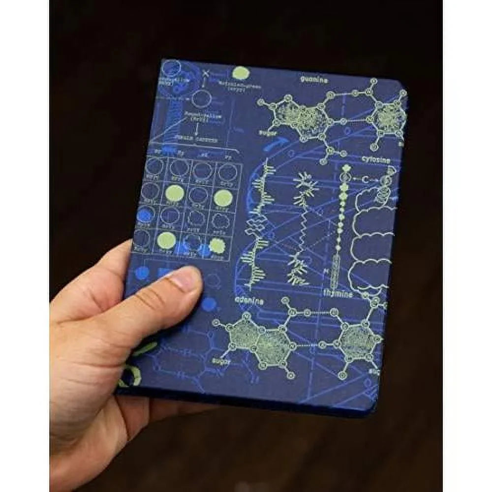100% (Mini Notebook. Dot Hardcover, Grid Pages, DNA & Recycled) Genetics