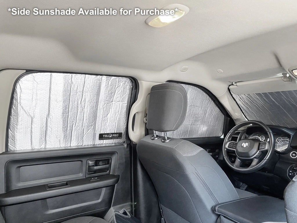 2500 Quad RAM Cab 2010-2023 Windshield for Pickup Cab, Dodge Sunshade Mega 2Dr Crew Front 4Dr Cab Regular Cab 3500, Truck
