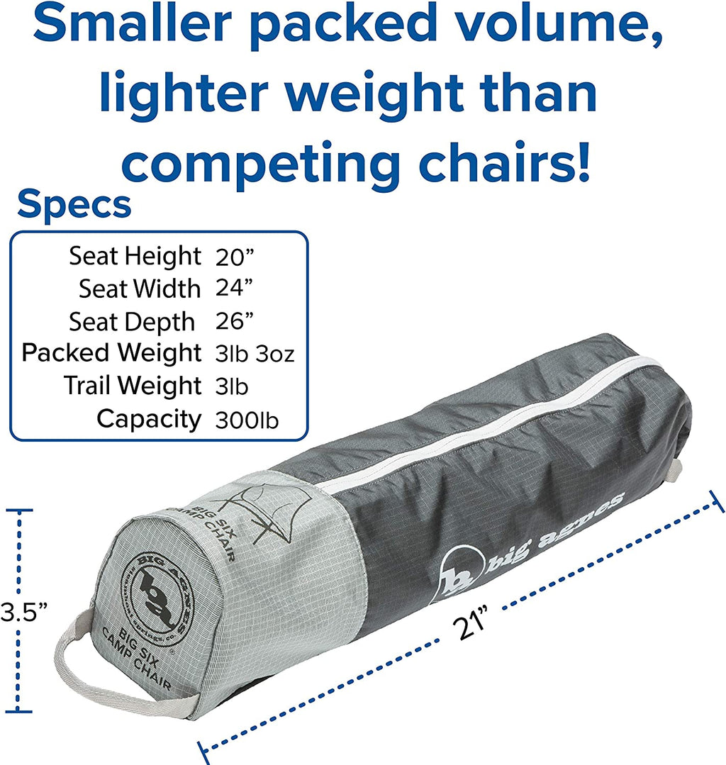 Camp With Chair Chair - Aircraft Aluminum Six High Camping Frame Wide