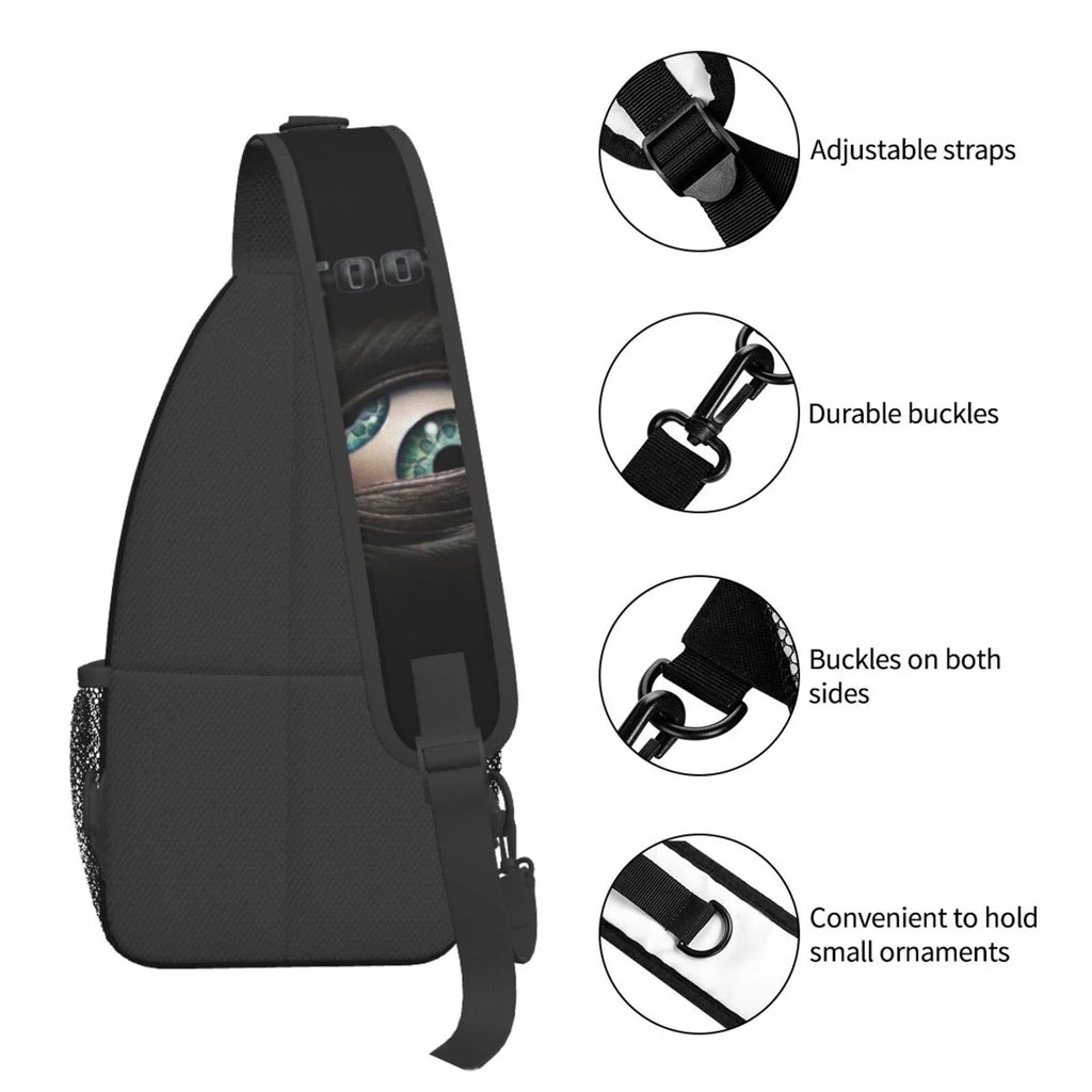 Women Tool For Men Sling Teen Adults Bags Diagonally Band Chest Backpack Travel Daypack Crossbody Music Bag
