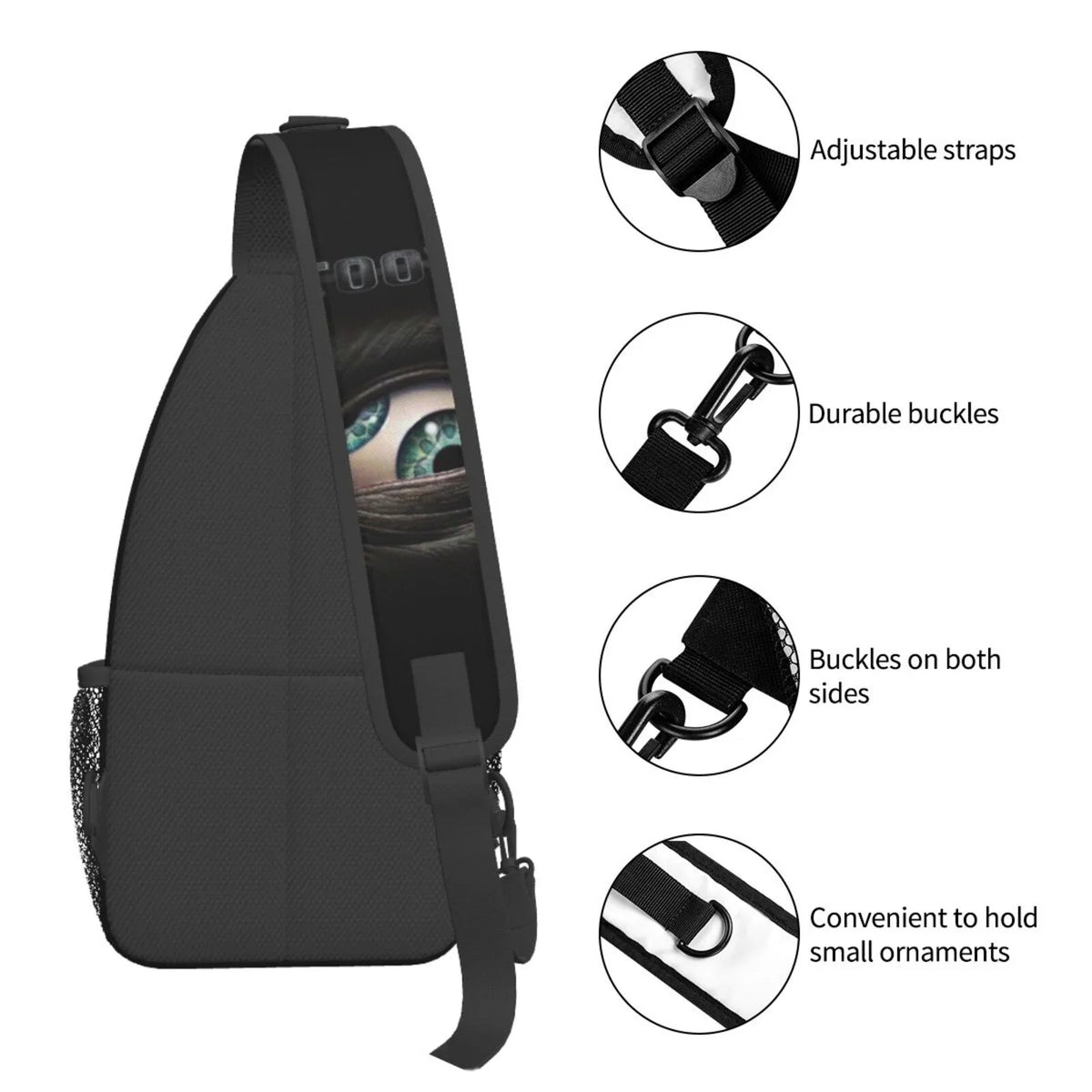 Women Tool For Men Sling Teen Adults Bags Diagonally Band Chest Backpack Travel Daypack Crossbody Music Bag