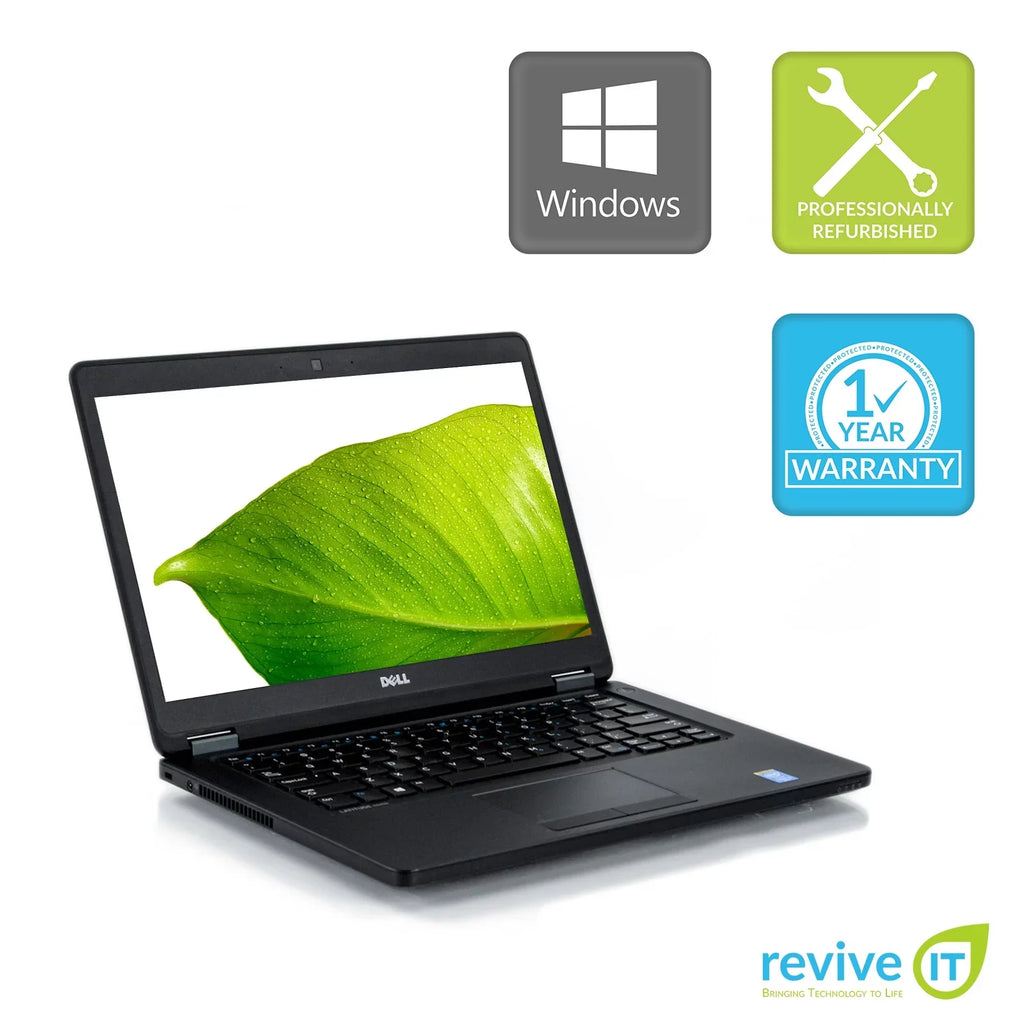 8GB v.WCA 500GB Dell Laptop Win E5450 Latitude Dual-Core B i5 Pro Used 10