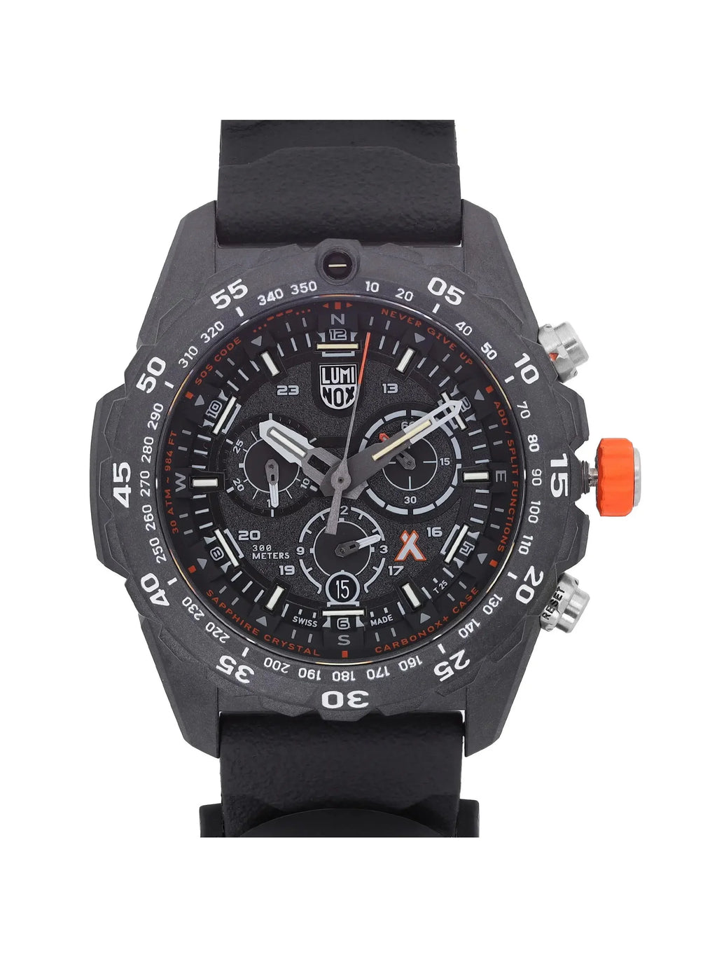Pre-owned (Good) Survival Watch Grylls Master Quartz Bear Luminox Men XB.3741