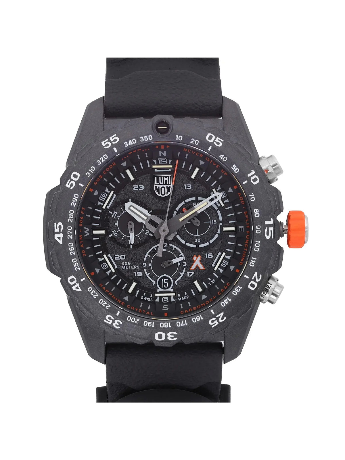 Pre-owned (Good) Survival Watch Grylls Master Quartz Bear Luminox Men XB.3741