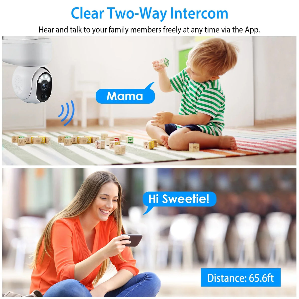 Camera Color Outdoor Battery WIFI Powered Audio Night Home Camera 1080P Siren Light Vision Detection Surveillance for Human iMounTEK Flood Wireless Security Solar 2-Way