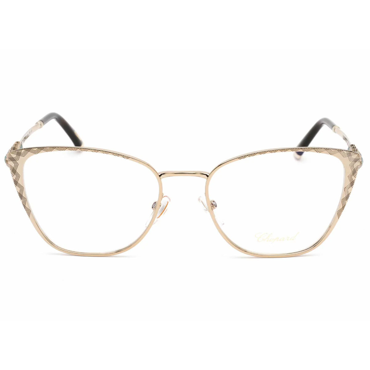 Eye Rim Eyeglasses Full VCHD51S Cat 0594 Silver Women's Chopard