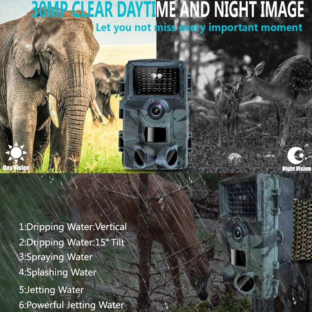 '- Camera, Trail Waterproof Wide Perfect IP66 Angle Camera and Motion 4K Activation for with Wildlife Nebublu