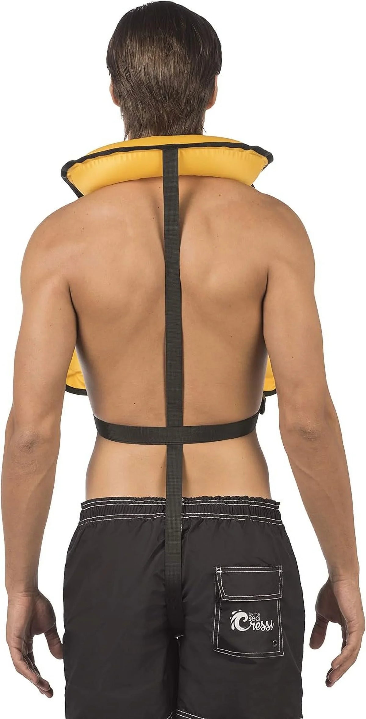 Orange, Snorkel Vest, XL