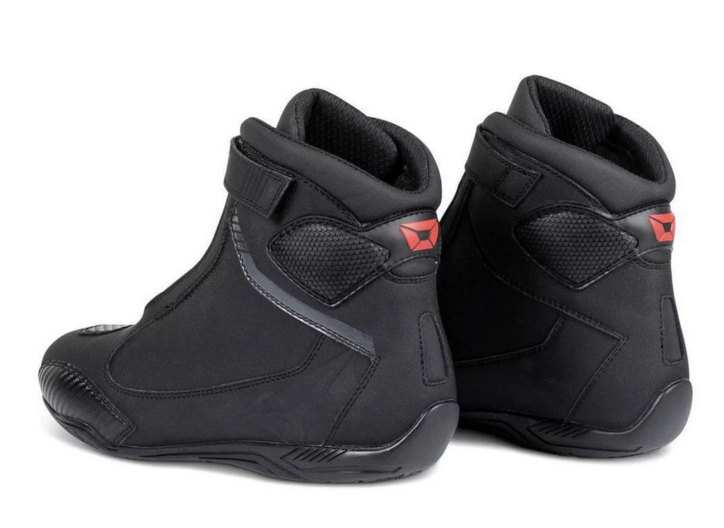 Mens Waterproof Motorcycle Black Shoes Cortech 7 Chicane USA