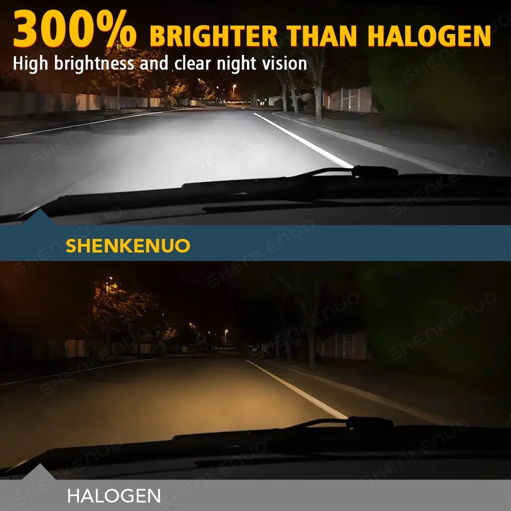Low Front For Bulbs 1500 Ram Beam LED Headlight White High 2019-2022 9005+H11