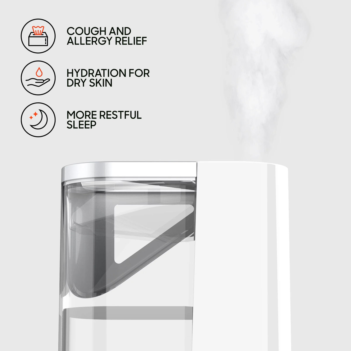 Mist, Filter UHS2 3 Free Warm Image Settings, Whisper-Quiet, or Ultrasonic Cool Humidifier, Sharper