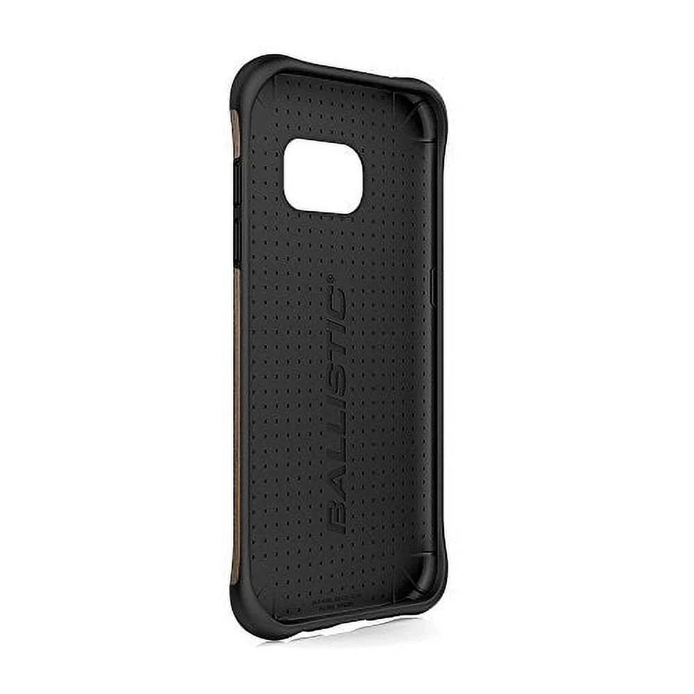 Co. Case, UT1689-B20N edge Urbanite Wood Ash Case Black/Dark Galaxy Ballistic Samsung S7 Select