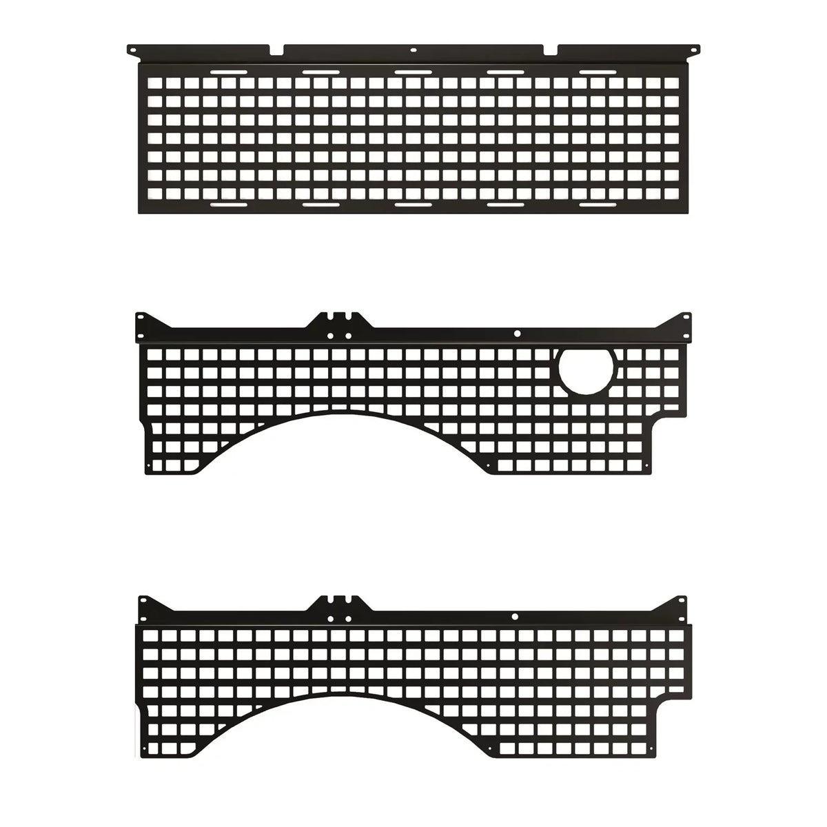 NISSAN TITAN 16-21 Molle S, Titan XD Panel Fits NISSAN 195412 Putco Fits XD 2017 Titan select: 2016-2018 TITAN