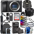 f/1.8 72” Sony SDXC, a6400 Ultimaxx Bundle: Ultra & Tripod Alpha with Much + FE Deluxe Lens 28-60mm Mirrorless Accessory Digital Lens Manual More f/4-5.6 SanDisk & Lightweight Sony Camera 25mm 64GB