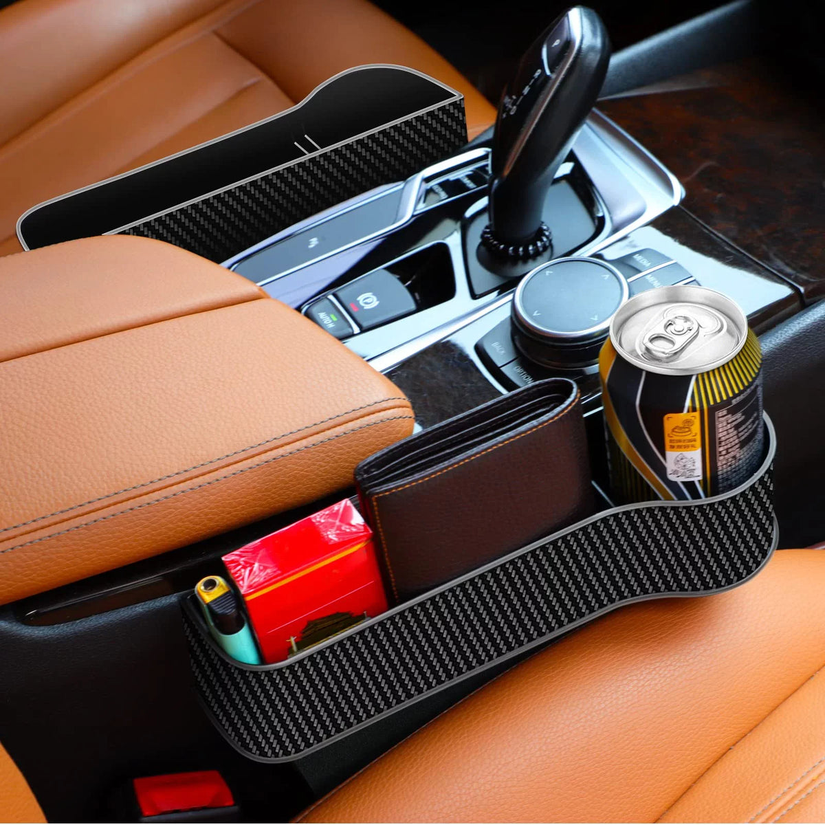 2 Seat Seat Car Organizer Filler Hooks Car Seat for Holders 2 Gap Seat Drink,Car Cup with Pack Front Organizer FOAUUH Organizer,Multifunctional
