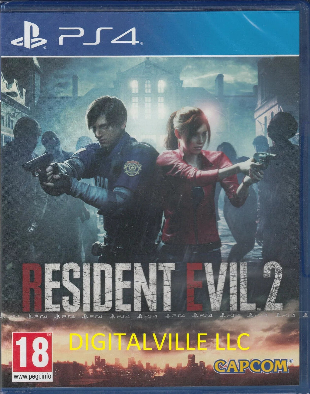 Brand Factory 4 Evil PlayStation New 2 Sealed PS4 Resident