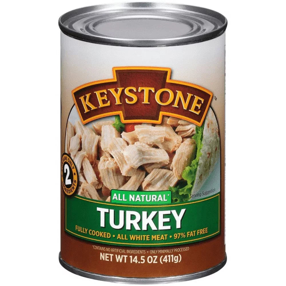 For Keystone Can Pack) oz Eat Survival (12 and Turkey Natural to Backpacking Emergency Food 14.5 All Ready Hiking Camping