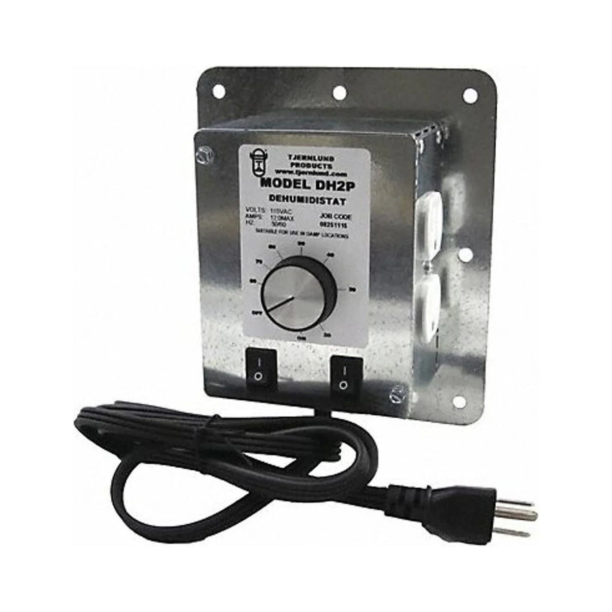 Products Dehumidistat,10 A,Silver,115 Tjernlund DH2P V