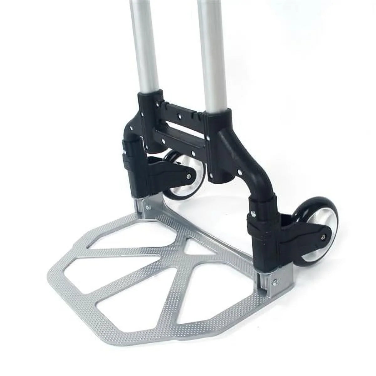 trolley black Black telescopic Aluminum Truck luggage Portable trolley Dolly Trolley Portable Folding Push Collapsible foldable Cart cart