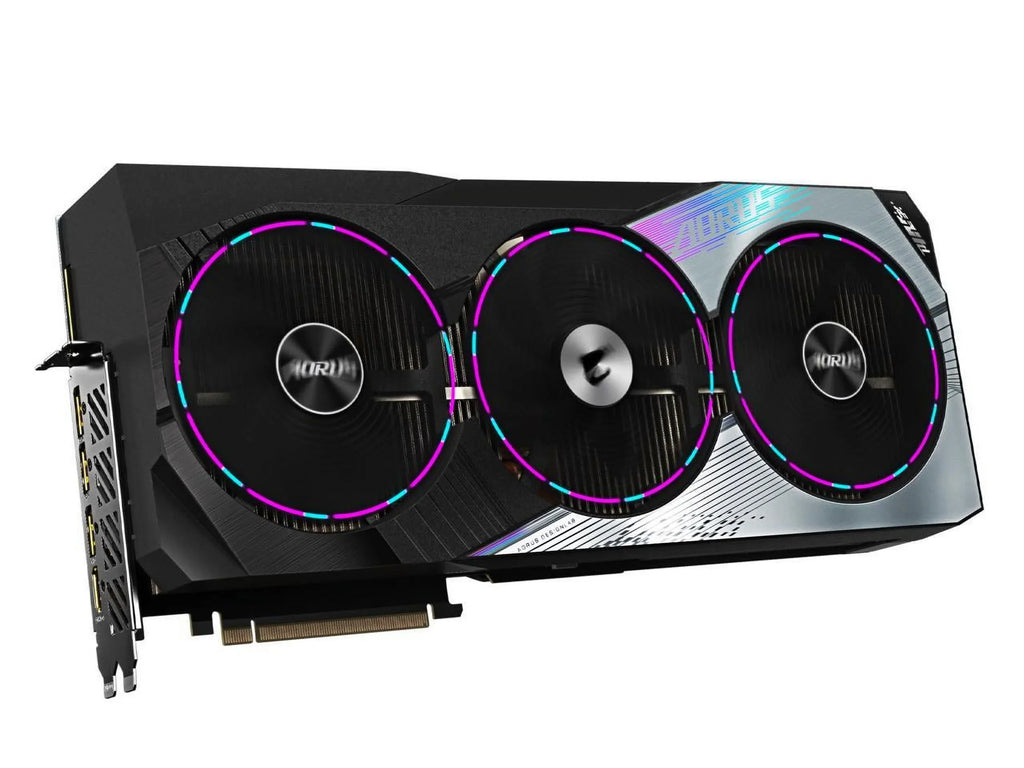 PCI AORUS GIGABYTE x16 RTX GeForce 4090 4.0 Express M-24GD 24GB Card GV-N4090AORUS GDDR6X ATX Video