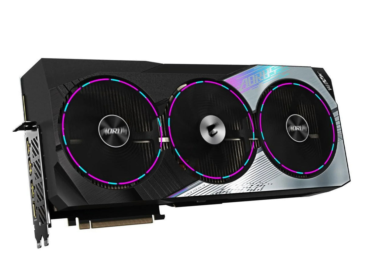 PCI AORUS GIGABYTE x16 RTX GeForce 4090 4.0 Express M-24GD 24GB Card GV-N4090AORUS GDDR6X ATX Video