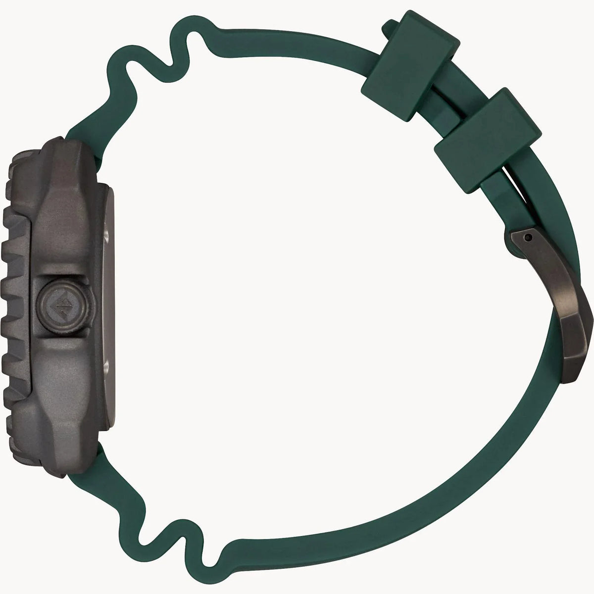 BN0228-06W with with Case Strap Citizen Men's Dive Titanium Promsater - Super Eco-Drive Green
